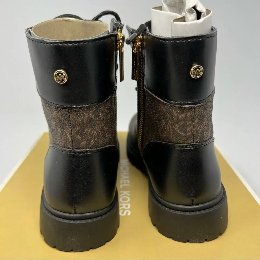 Michael  Kors Alistair Combat Boots Size 5